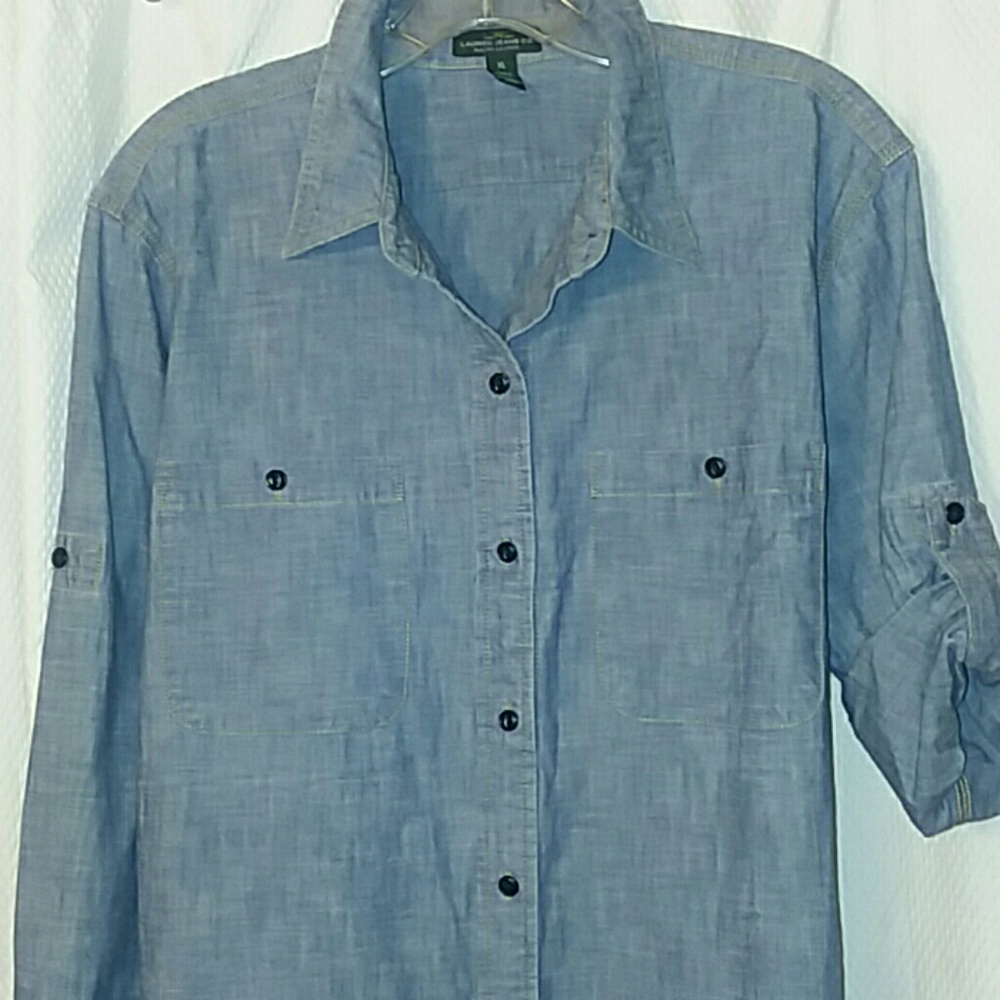 Ralph Lauren chambray denim shirt